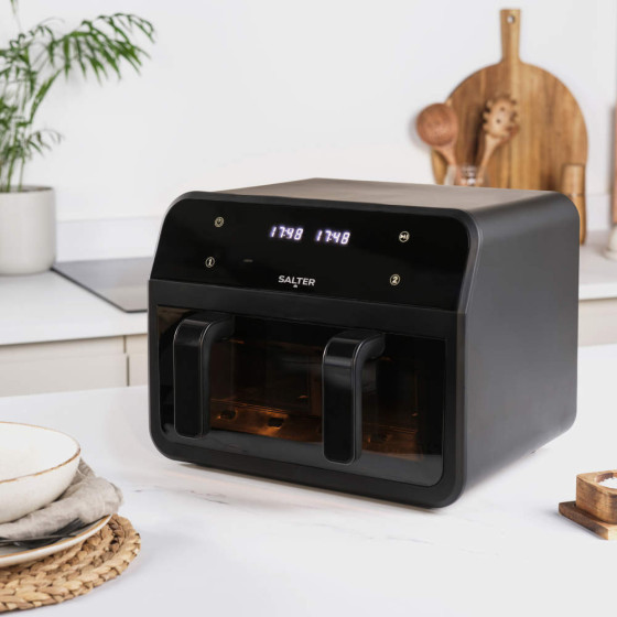 Salter Dual View Air Fryer - 7L